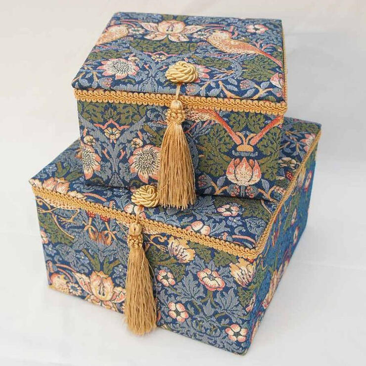 楽天市場】ジェニファーテイラー ボックス2点セット Strawberry Thief