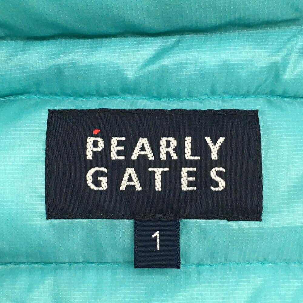 楽天市場】パーリーゲイツ 2WAYダウンジャケット ライトブルー 袖着脱