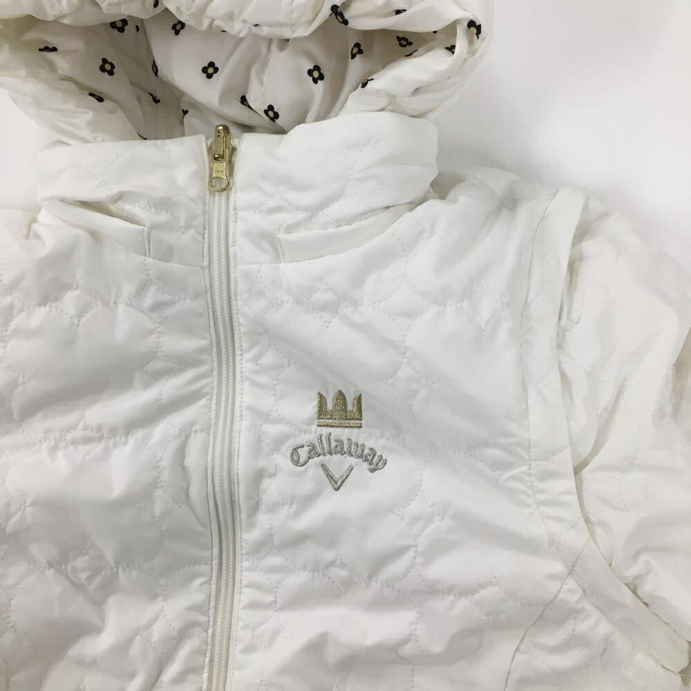 楽天市場】キャロウェイ リバーシブルダウンジャケット 白×黒