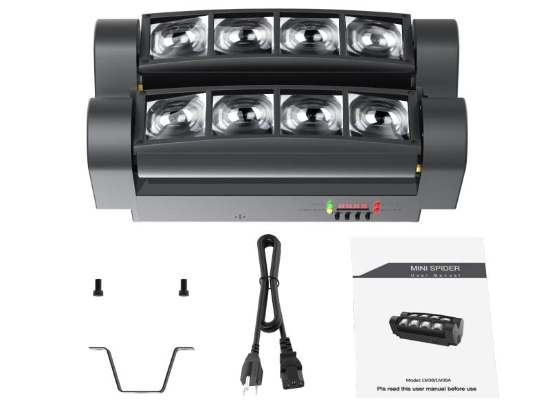 楽天市場】BETOPPER ムービングライト 8x3W RGBW LED 舞台照明