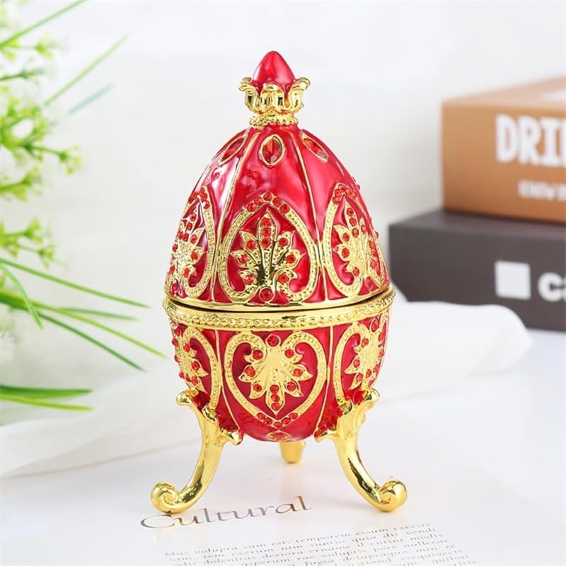 楽天市場】卵の形たまご ジュエリーボックス イースター エッグ 宝石箱