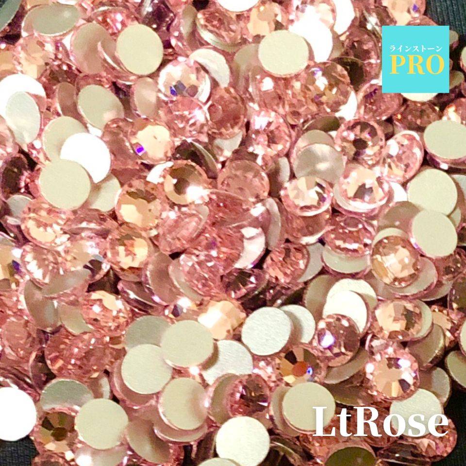 楽天市場】ラインストーン ピンク ss20サイズ1440個（10グロス）ライト
