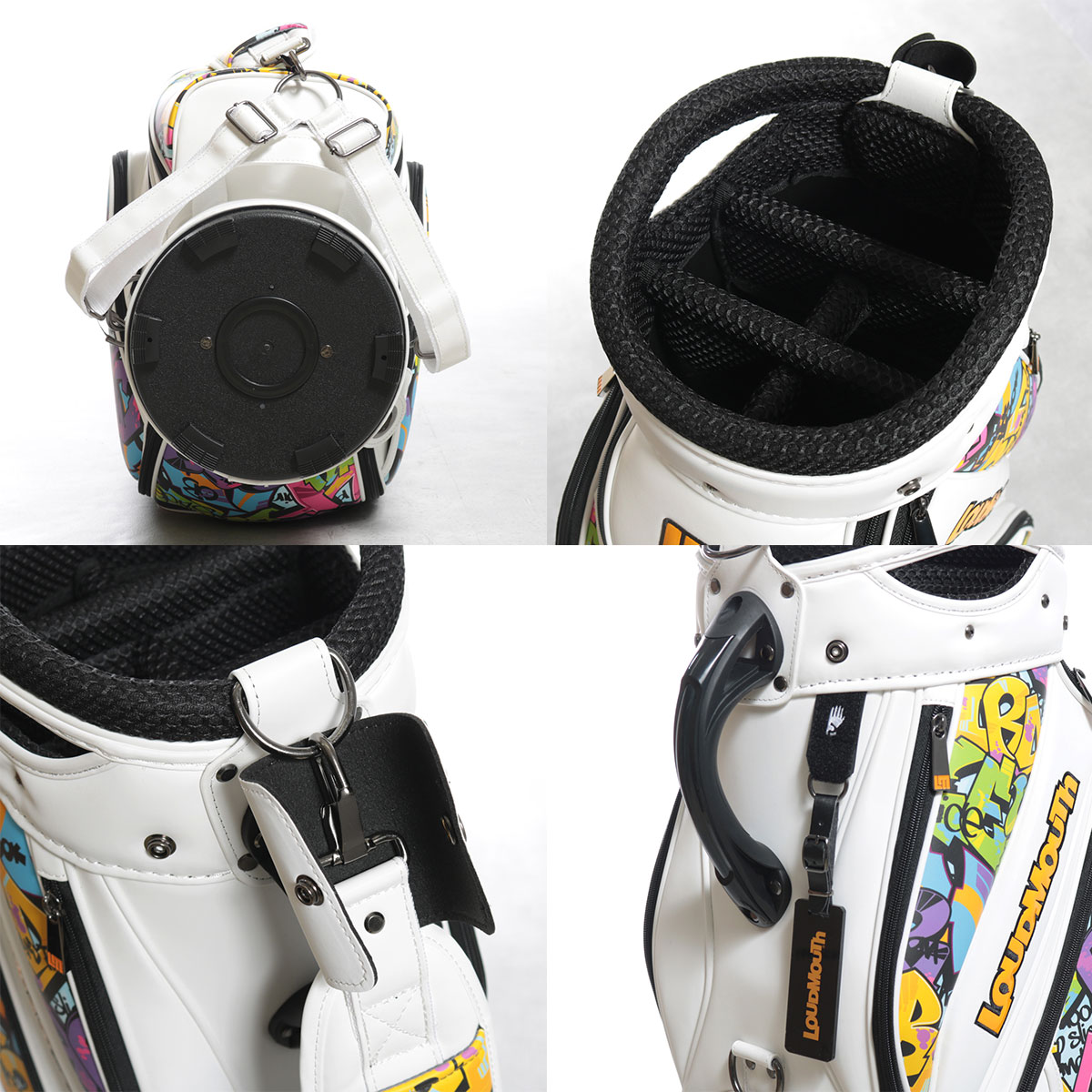 楽天市場】ラウドマウス ゴルフ キャディバッグ カート型 9.5型 4.3kg