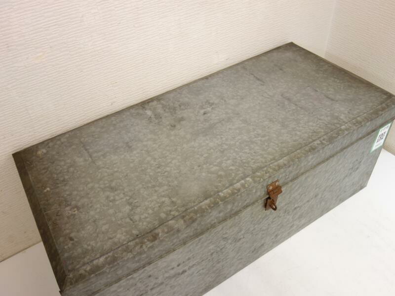 楽天市場】【中古】K▽ブリキ トタン 缶 収納 箱 衣装ケース ボックス