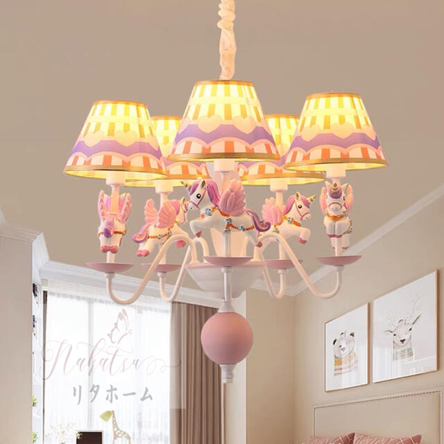 楽天市場】A007500シーリング シャンデリア照明器具 子供部屋飾り