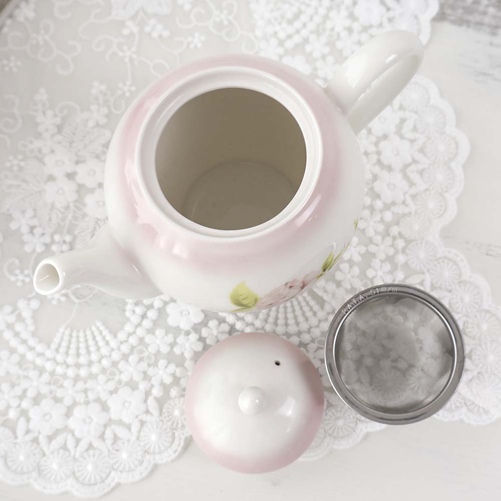 楽天市場】イマン ティーポット ダイアナローズ 薔薇 ローズ 日本製