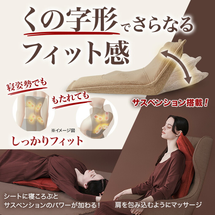 楽天市場】アテックス ルルド プレミアムシートマッサージャー じゅん