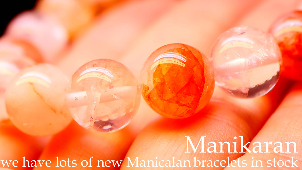 楽天市場 | 天然石 SORA - マニカラン水晶 特集