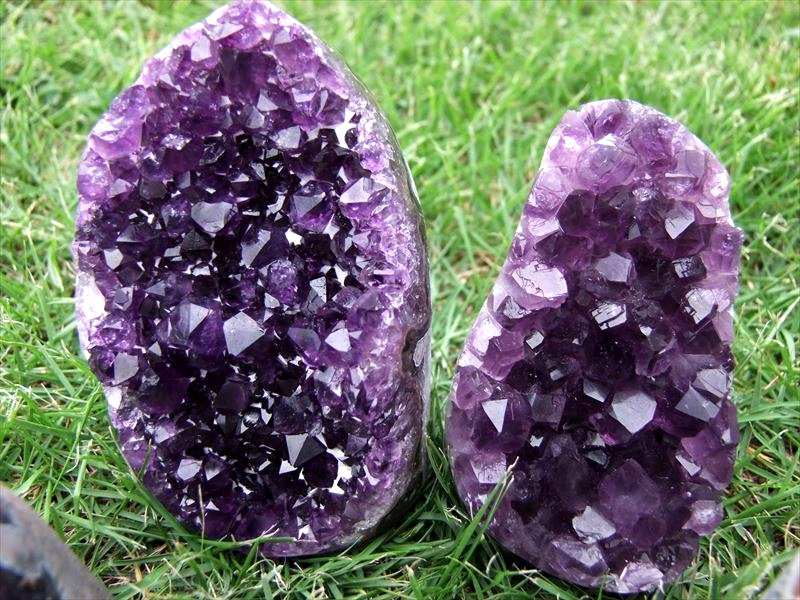 楽天市場】【全品P5倍】4A【アメジスト（紫水晶）クラスター スタンド