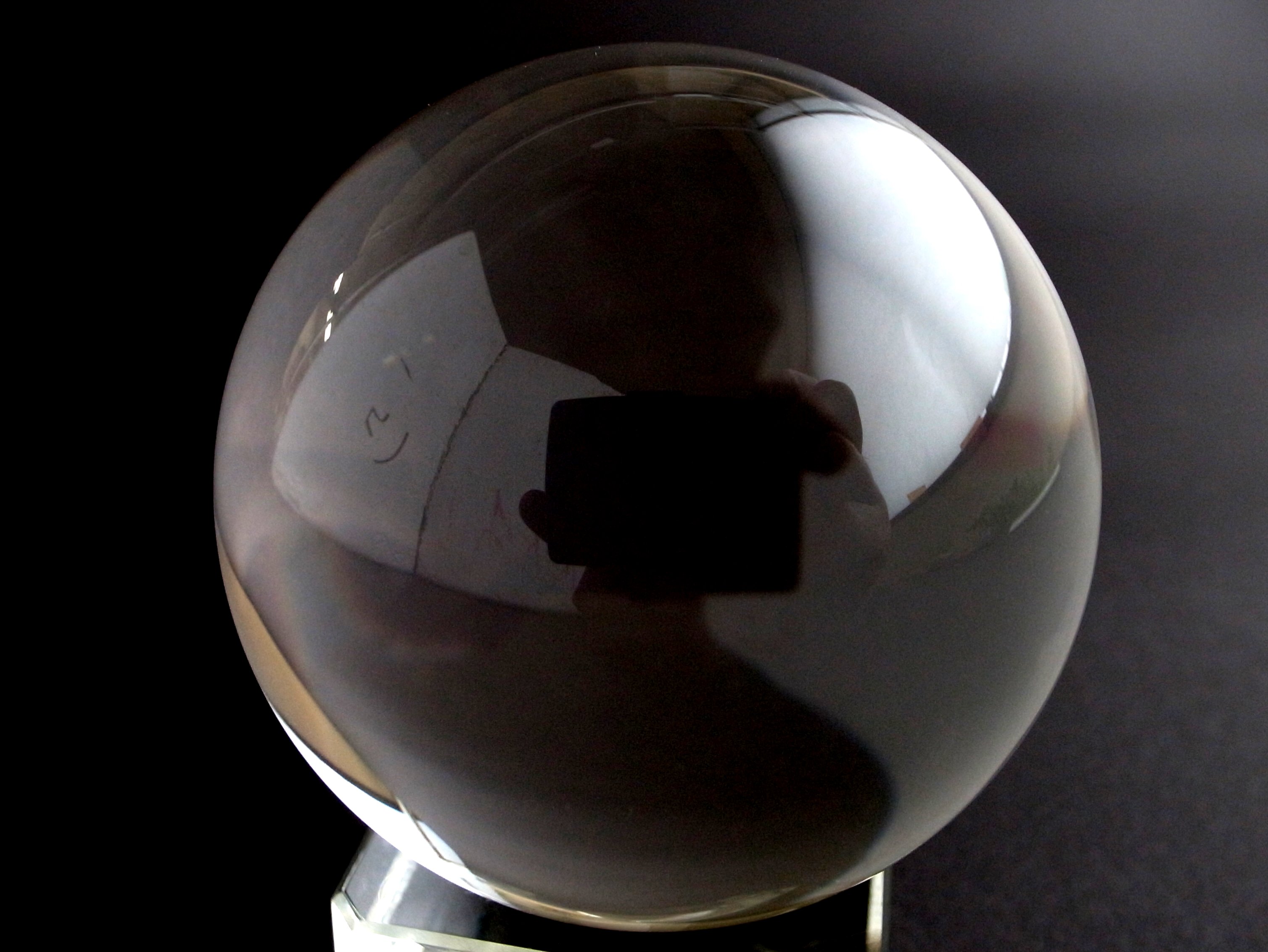 楽天市場】【店頭展示中】○完全透明【無垢水晶 丸玉】重さ 193g 直径