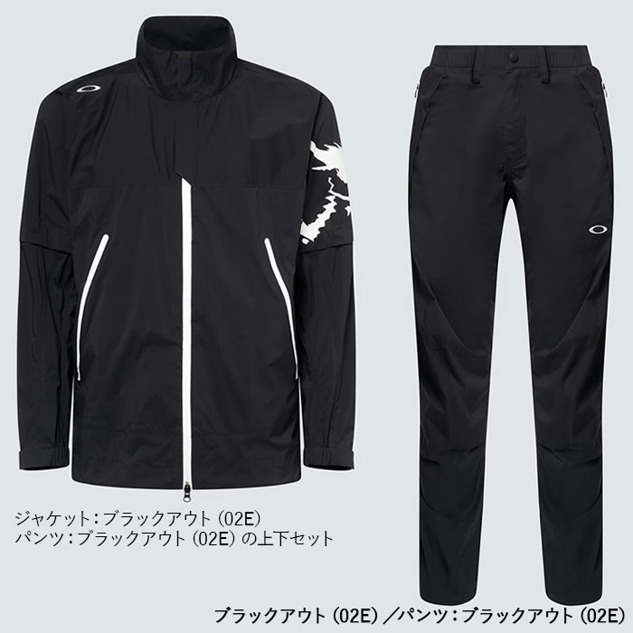 楽天市場】オークリー スカル 3D レインジャケット レインパンツ 上下