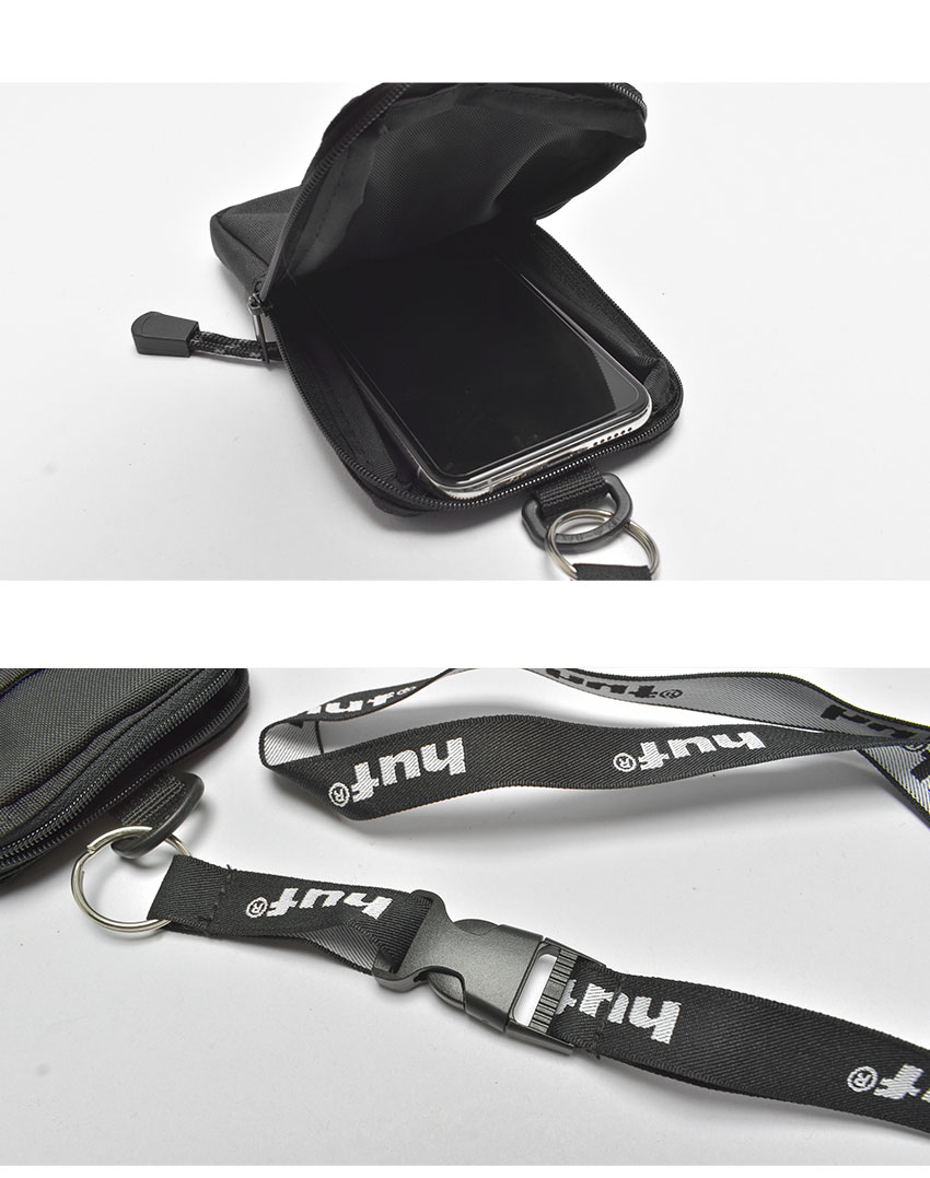 楽天市場】【ネコポス配送】ハフ ネックポーチ HUF RECON LANYARD