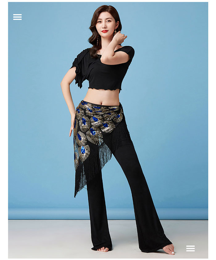 楽天市場】セットアップ(全3色) ベリーダンス レッスン着 練習着 衣装