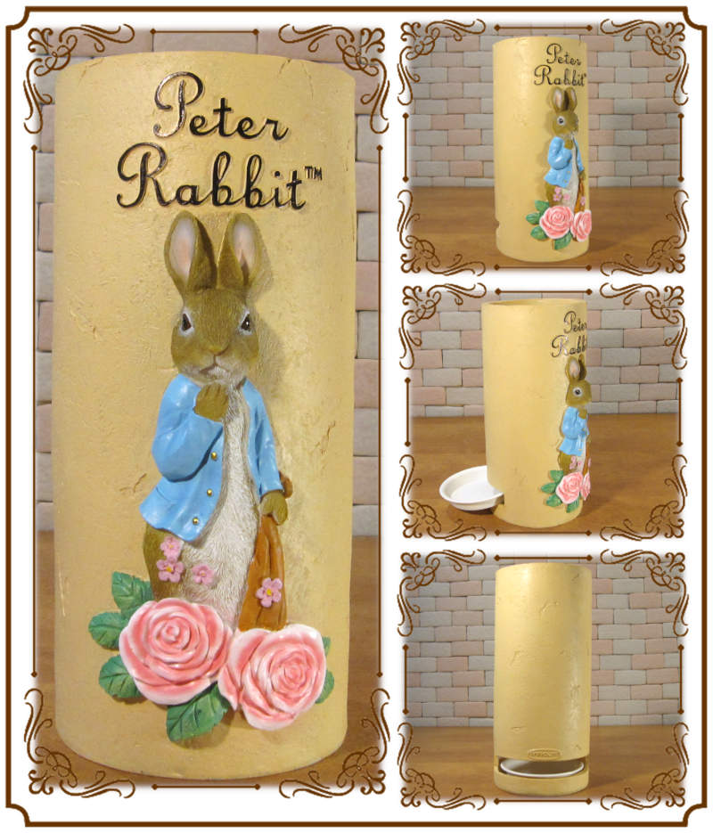 楽天市場】ピーターラビットの傘立て ローズスタンド 動物 うさぎ