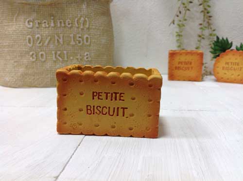 楽天市場】【ミニポット】ワイドビスケットポット ガーデン