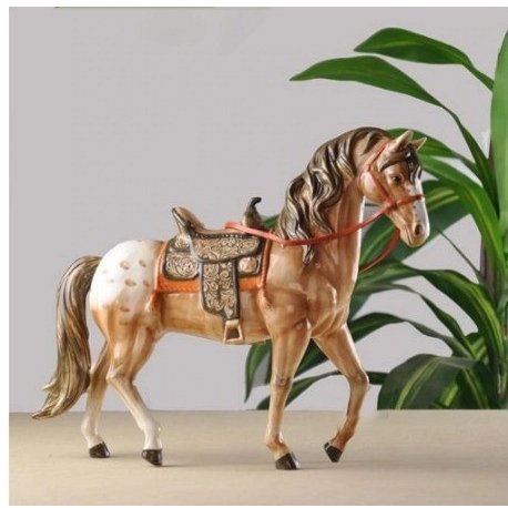 楽天市場】陶磁器 馬 アイデア ヨーロッパ式 客間 酒棚 装飾品 実用