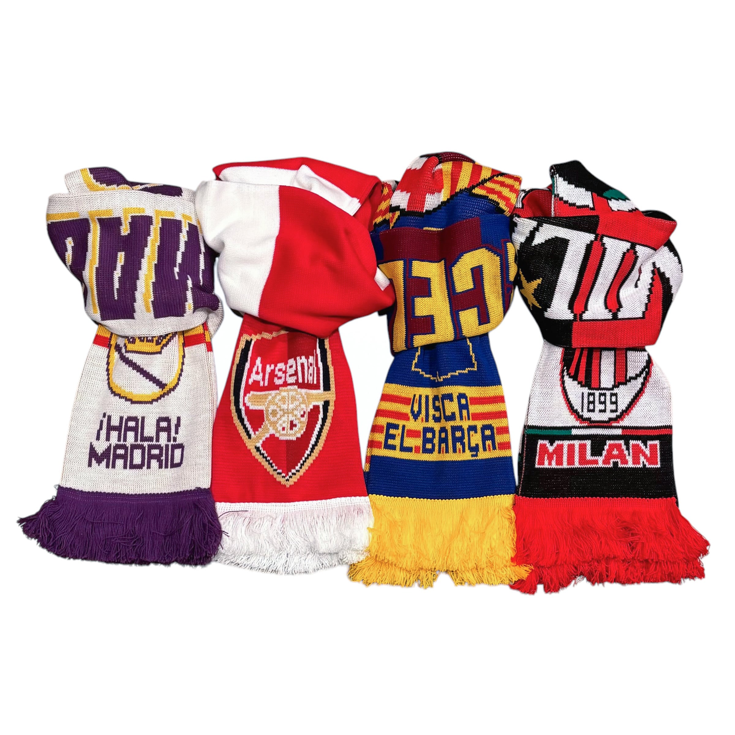 楽天市場】FOOTBALL SOUVENIR ACRYLIC SCARF - Real Madrid Arsenal