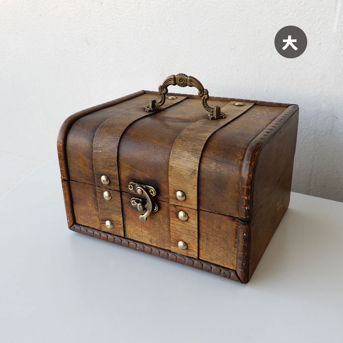 楽天市場】トランクボックス ウッドボックス 2個セット ビンテージ