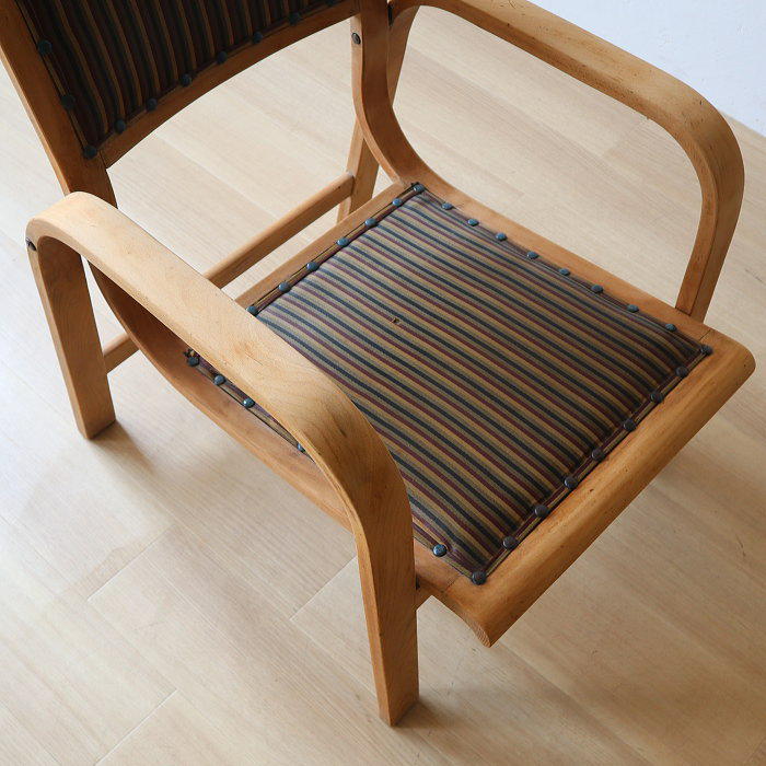 楽天市場】アンティーク 秋田木工 肘付イス ジャパニーズヴィンテージ