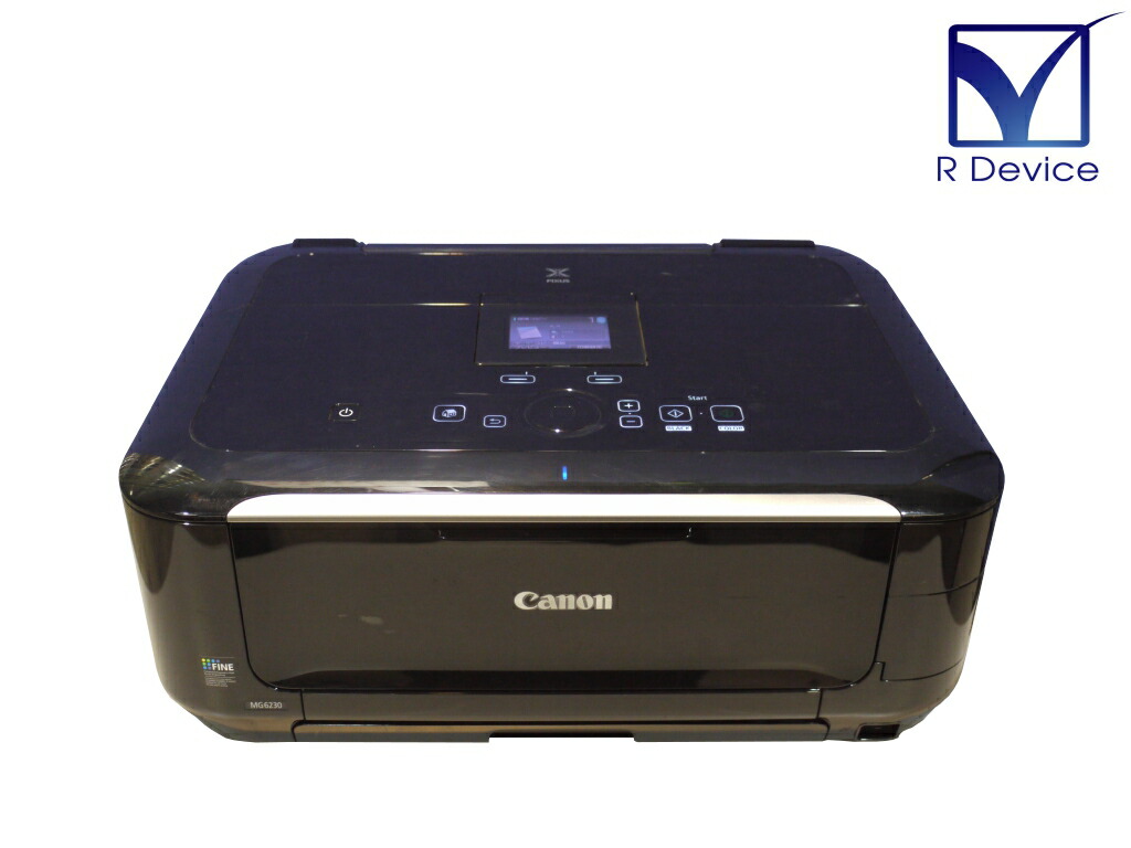 楽天市場】Canon PIXUS MG6230 BK A4インクジェット複合機 6色W黒