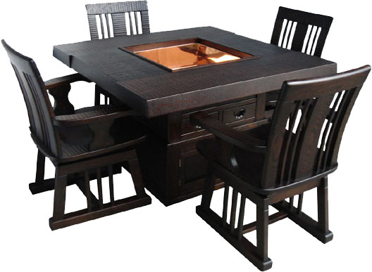 楽天市場】囲炉裏セット 110 民芸家具 鋸目 いろり 全国送料無料