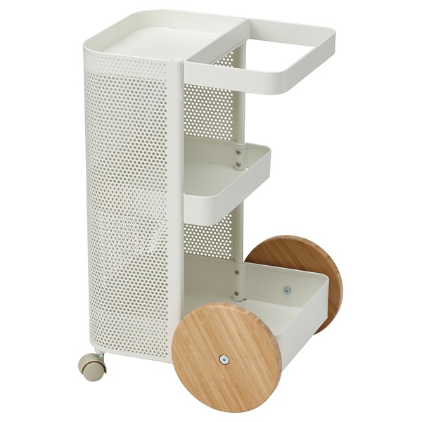 楽天市場】[IKEA/イケア/通販]DAJLIEN ダイリエン ワゴン, ホワイト[D