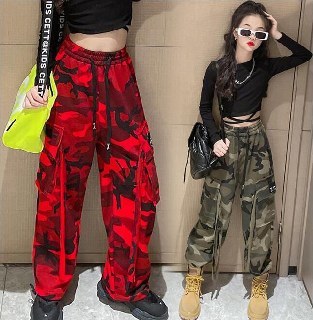 楽天市場】迷彩柄パンツ キッズ キッズダンス衣装 ジャズダンス カーゴ