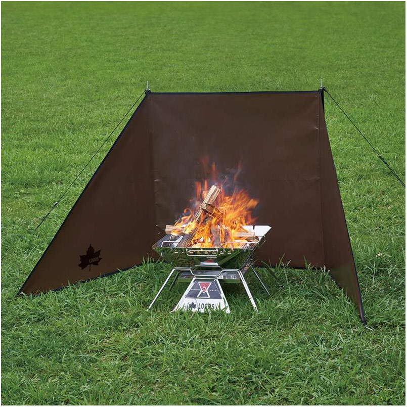 楽天市場】ロゴス LOGOS 陣幕 焚き火 スクリーン TAKIBI de JINMAKU-BA