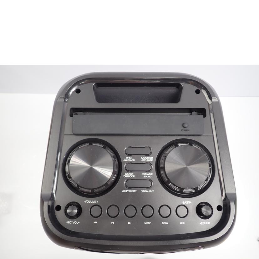 楽天市場】アズマ /ポータブルLEDパーティスピーカー/GRV-PS70WA/B