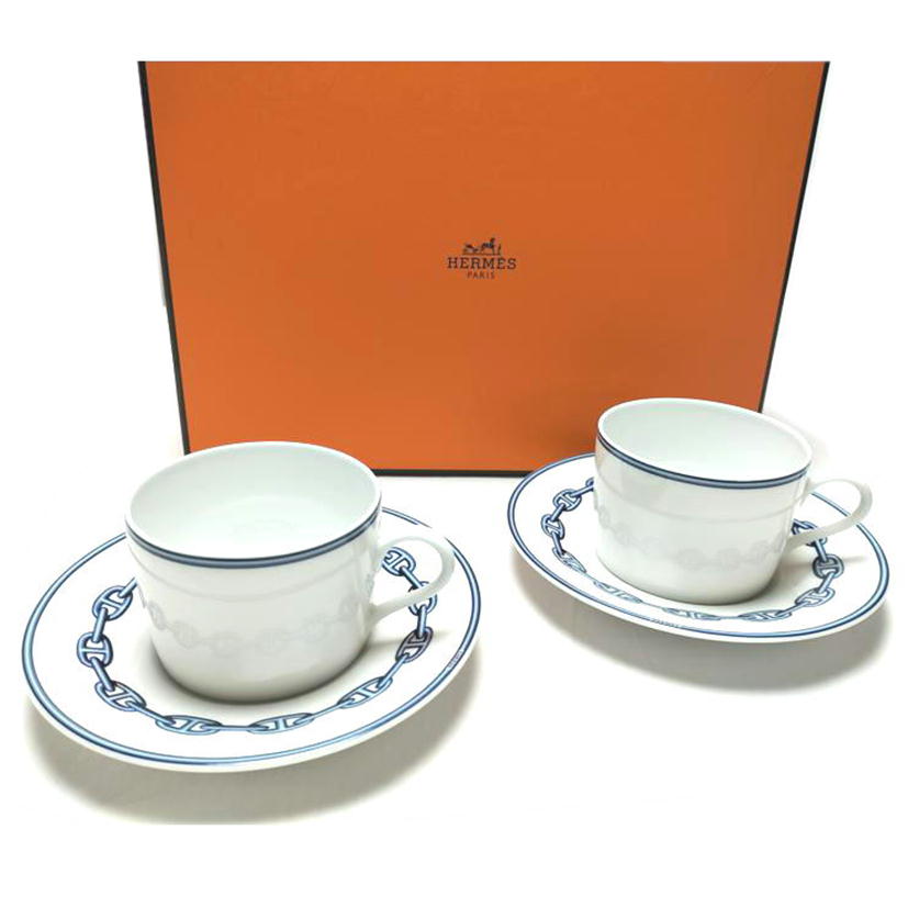 楽天市場】HERMES エルメス/シェーヌダンクル カップ&ソーサー ペア