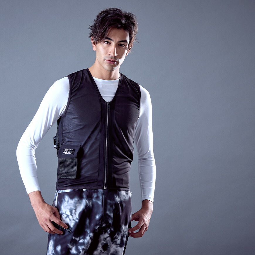 楽天市場】セット快適ウェア PV555 ペルチェベストセット(四角形