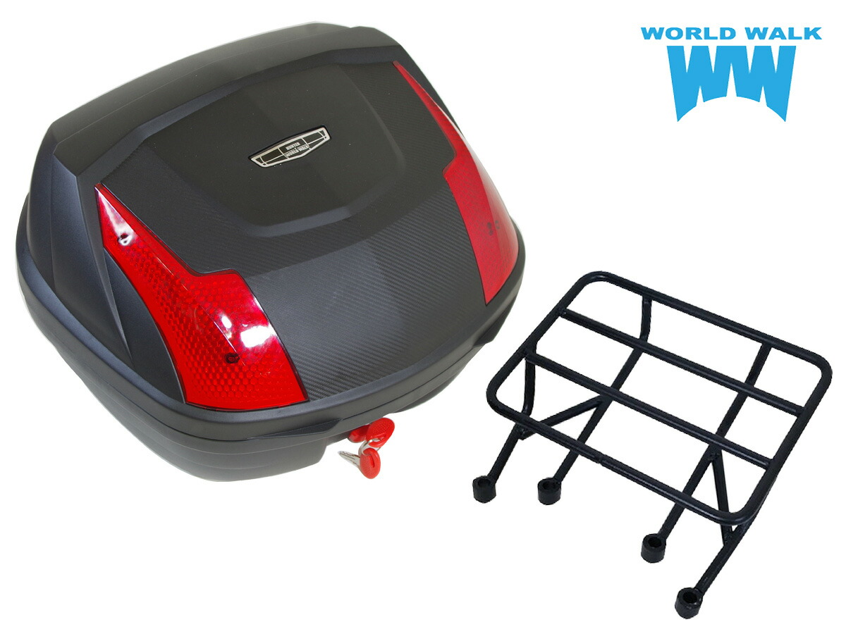 楽天市場】1年保証付 ツーリングネット付アクシスZ リアキャリア 32