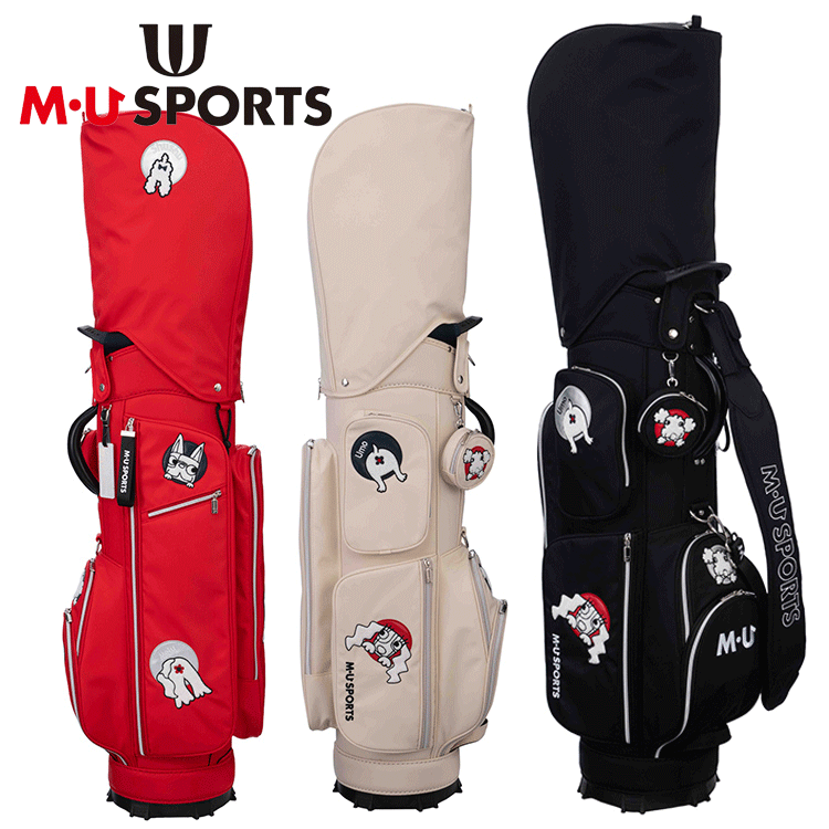 楽天市場】MU SPORTS MU スポーツ 相良刺繍トンネルモチーフ キャディ