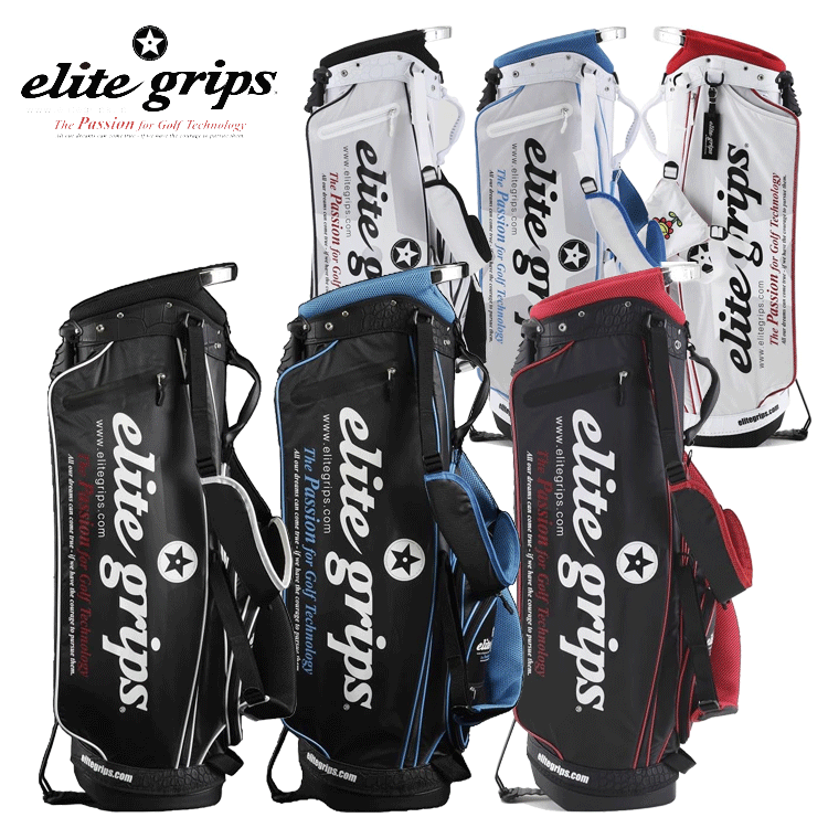 楽天市場】elite grips 軽量 9.5型 スタンド キャディバッグ ライト