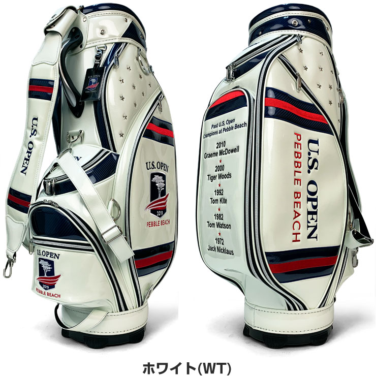 楽天市場】USオープン キャディバッグ 全米オープン PEBBLE BEACH