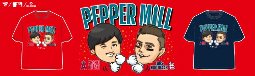 楽天市場】限定 ペッパーミル Tシャツ 大谷翔平＆ヌートバー WBC