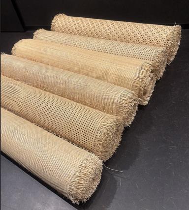 楽天市場】【鹿田産業】【送料無料】【四ツ目編み（大）】ラタン編み