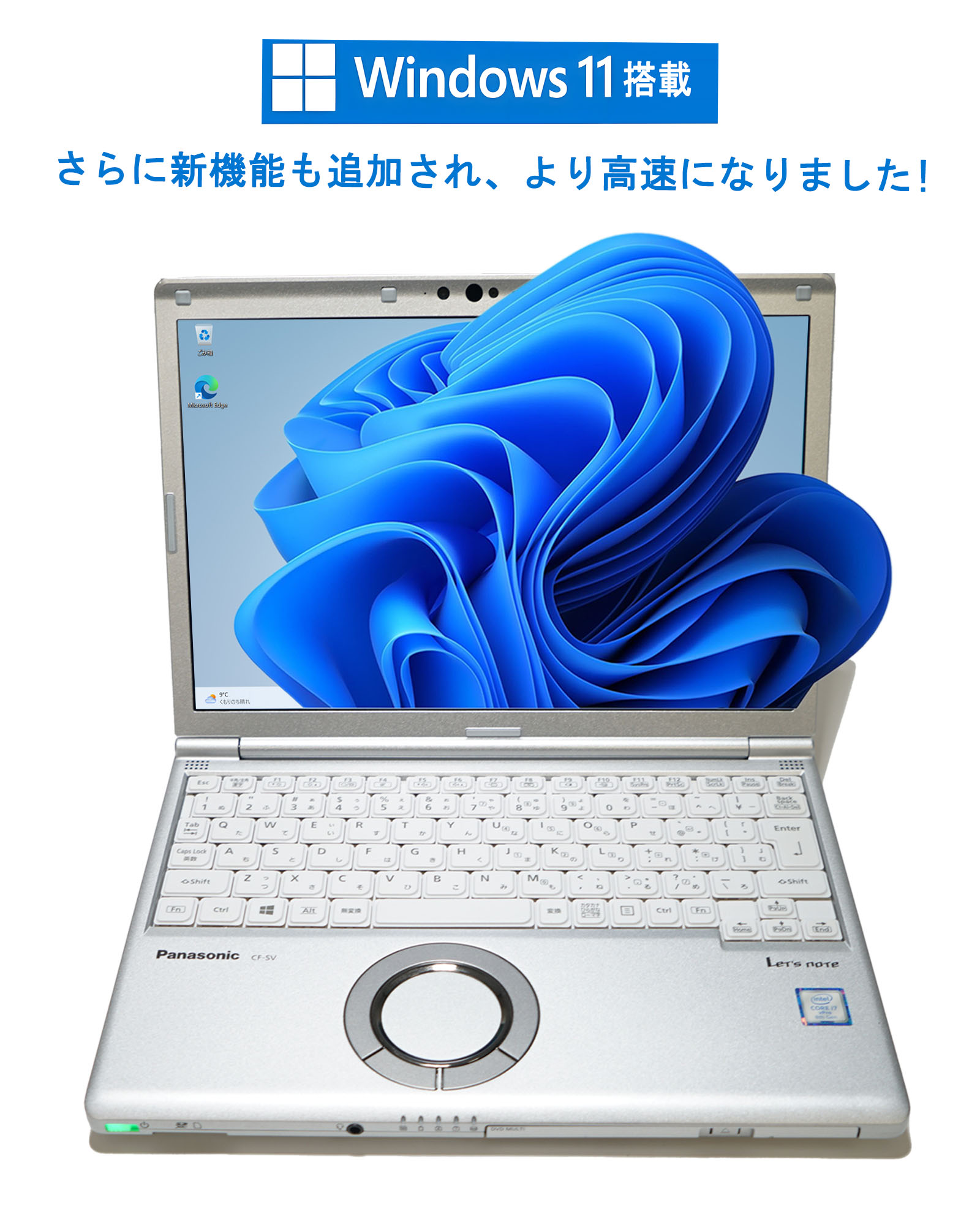 楽天市場】Panasonic Let's note CF-SV8 第8世代 Core i5 メモリ8GB