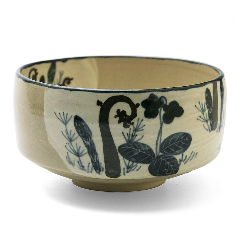 楽天市場】京焼：乾山写春草紋向付・伏原博之《小鉢・向付・13.0cm