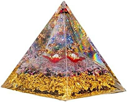楽天市場】【20%OFFクーポン〜】オルゴナイト ピラミッド 置物 天然石