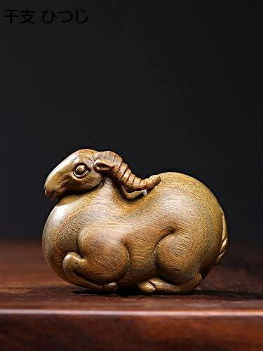 楽天市場】【20%OFFクーポン〜】ミニチュア 虎の置物 木製 彫刻 7.7cm