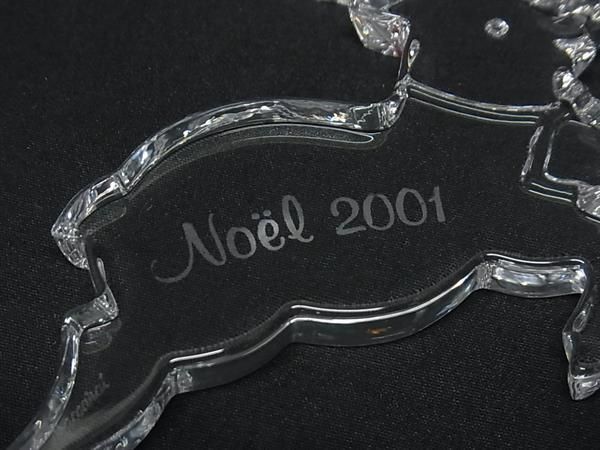 楽天市場】□新品□未使用□ Baccarat バカラ ノエル 2001 クリスタル