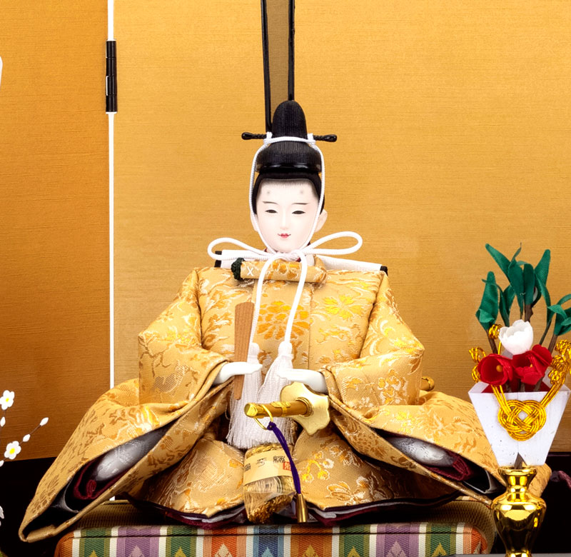 楽天市場】雛人形 久月 コンパクト ひな人形 雛 収納飾り 親王飾り