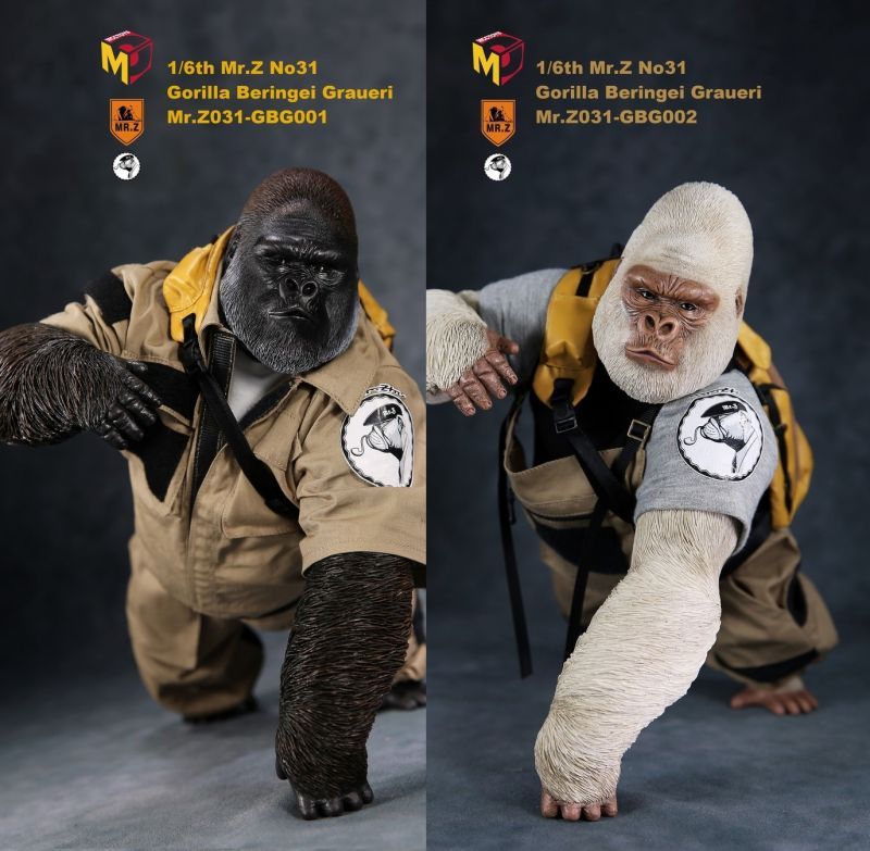Mr.Z 1/6 ゴリラ ベリンゲイ グラウエリ 2種 MRZ031 *お取り寄せ - 1/6