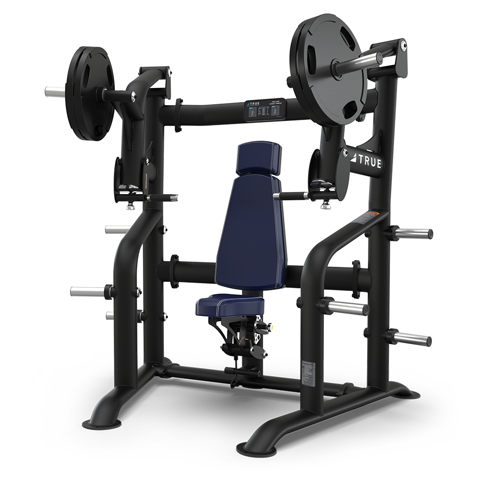 PLS-1100 インクライン・チェスト・プレス -TRUE フィットネス - 市販