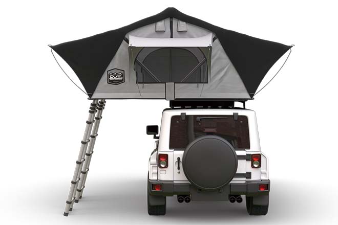気軽にキャンピングカー気分を楽しめる「ルーフテント」に注目