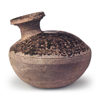 須恵器 平瓶 | 鶴田 純久の章 お話