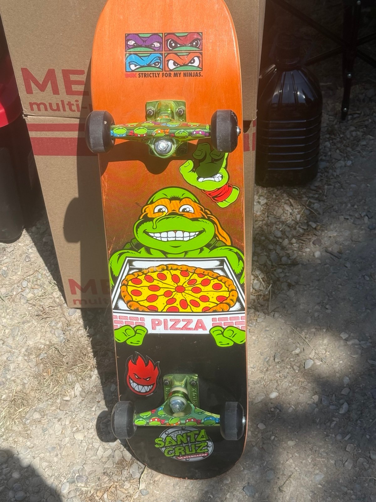 Tmnt Santa Cruz skateboard | Mercari