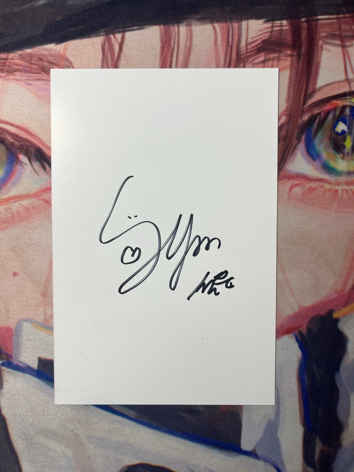 Signed postcard nmixx sullyoon a midsummer | Mercari