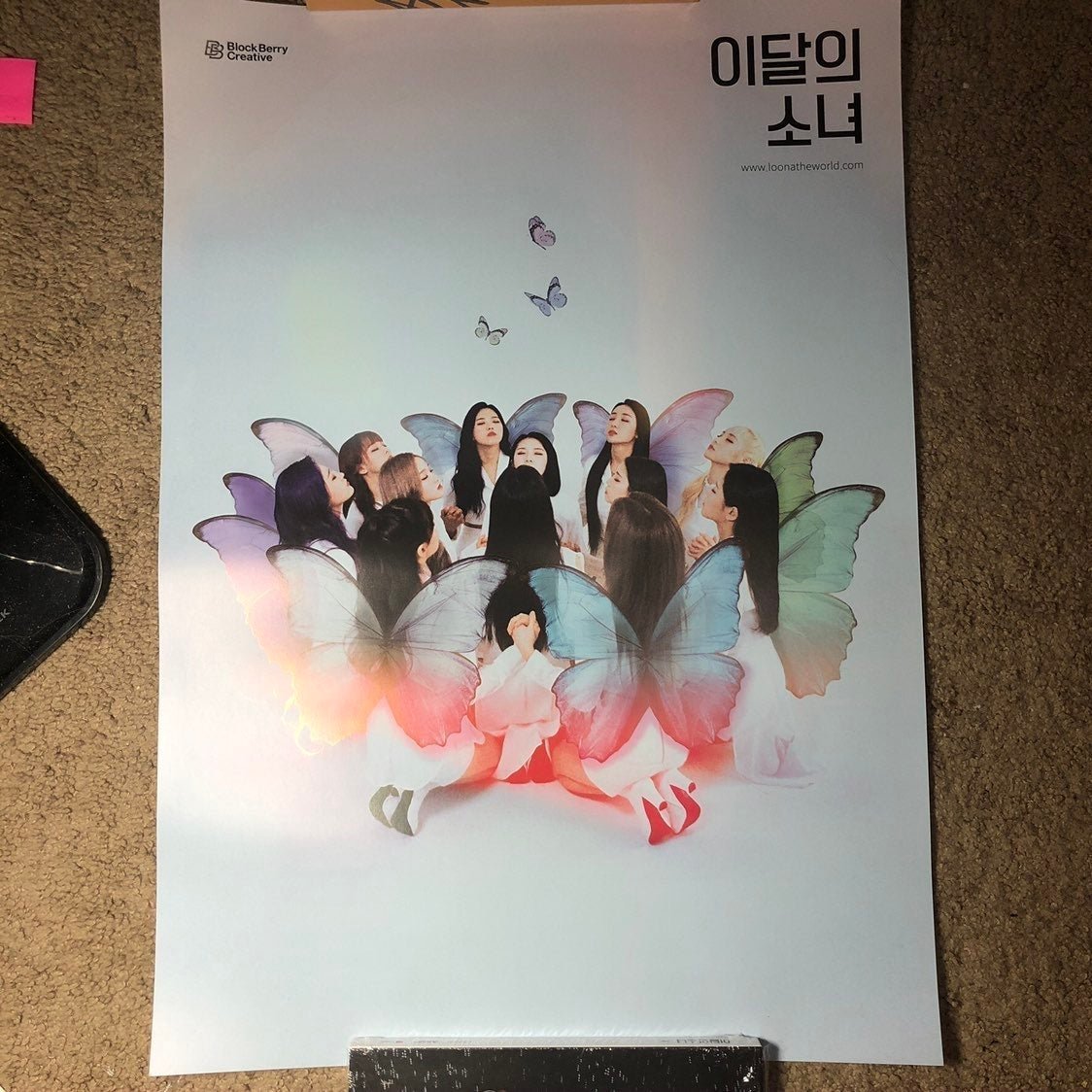 Loona xx Butterfly official kpop poster | Mercari